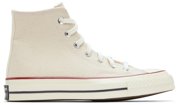 Red Stripe Converse | ShopStyle
