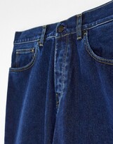 Thumbnail for your product : Carhartt Work In Progress newel relaxed taper jeans in blue stone wash