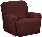 Thumbnail for your product : Maytex Mills Maytex Smart Cover Reeves Grid Stretch 4 Piece Recliner Chair Furniture Cover Slipcover