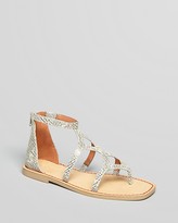 Thumbnail for your product : Luxury Rebel Gladiator Sandals - Kendall Flat