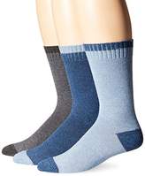 Thumbnail for your product : Lucky Brand Lucky Men's 3 Pack Marled Tip Toe Heel Casual Crew Socks