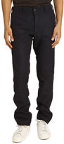 Thumbnail for your product : Hartford Deconstructed Navy Blue Wool Trousers