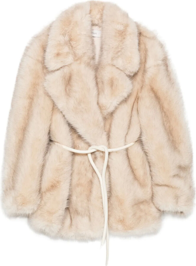 Sportmax Rosaria faux-fur coat
