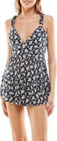 Thumbnail for your product : Rowa Floral Scrunch Strap Romper