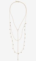Thumbnail for your product : Express Nested Mixed Metal Lariat Necklace