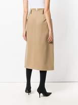 Thumbnail for your product : Y's flared midi skirt
