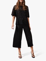 Thumbnail for your product : Phase Eight Graduated Sequin Blouse, Black