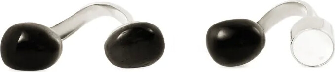 Dries Van Noten Gemstone-Embellished Open Ring