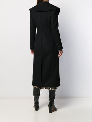Dolce & Gabbana Oversized Lapel Long Coat