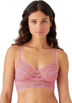 b.tempt'd by Wacoal Lace Kiss Bralette 910182 (Sea Pink) Women's Bra