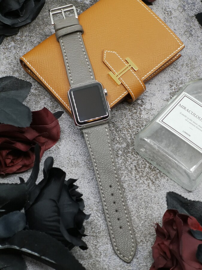 Custom Leather Watch Band, Apple Band 38, 40, 41, 42, 44, 45, 49 Mm. Handmade Samsung Galaxy, Fossil, Fitbit Strap, Iwatch