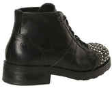 Thumbnail for your product : O.x.s. Studded Toe Leather Combat Boots