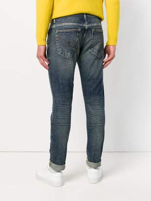Dondup cuffed washed jeans