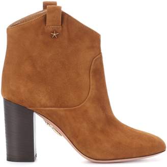 Aquazzura Rocky suede ankle boots