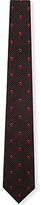 Thumbnail for your product : Alexander McQueen Skull polka-dot silk tie - for Men