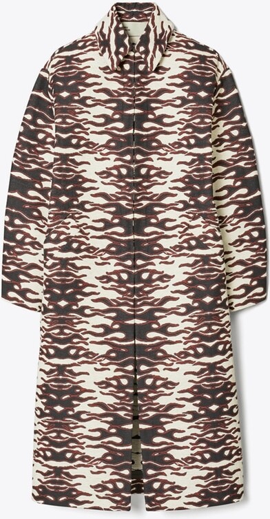 Tory Burch Jacquard Coat