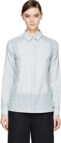 Thumbnail for your product : Surface to Air Blue Panelled Ida Shirt