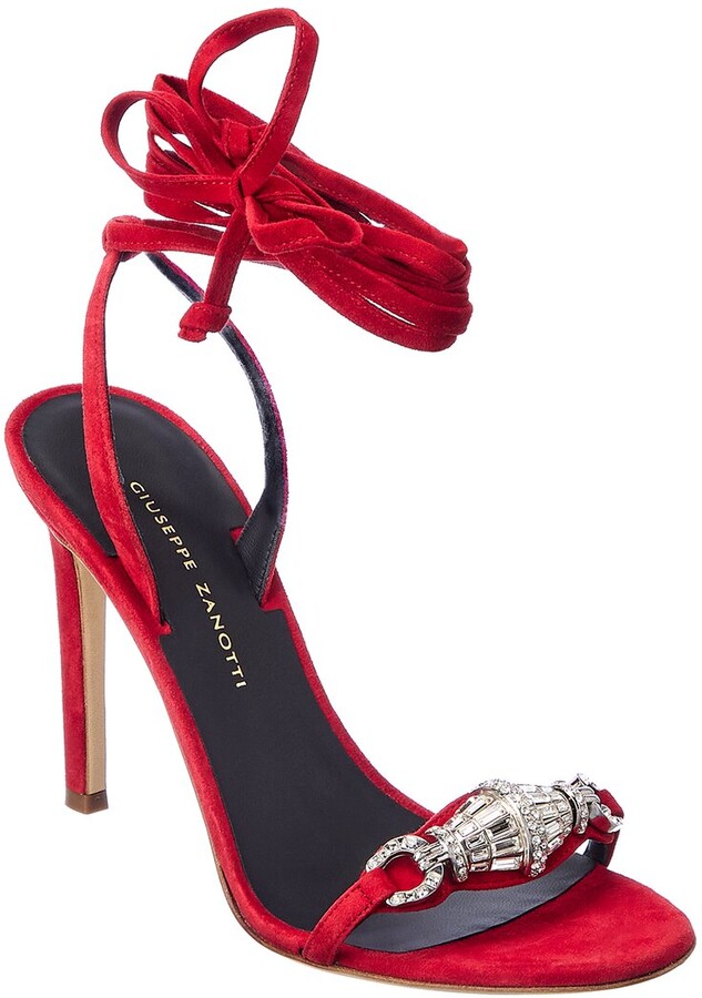 red giuseppe zanotti heels