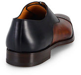 Thumbnail for your product : Saks Fifth Avenue Collection by Magnanni Antiqued Leather Cap-Toe Lace-Up Shoes