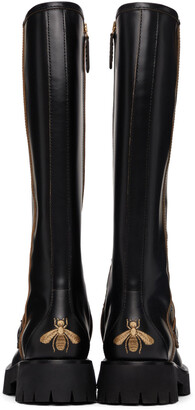 Gucci Black Harald Tall Boots