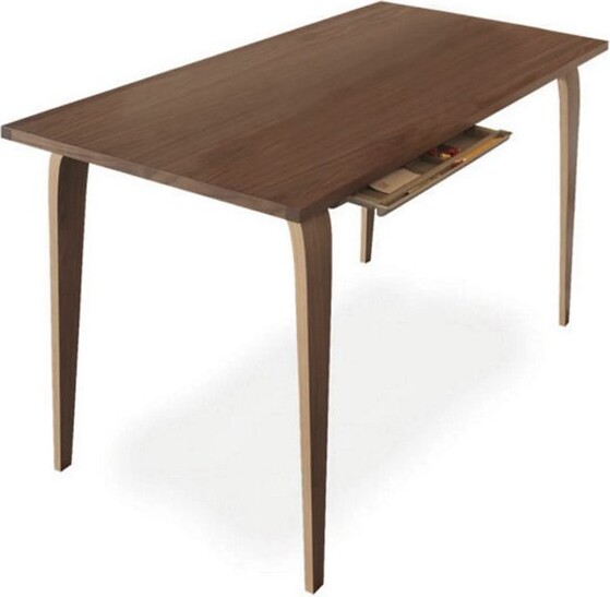 Cherner Chair Company Studio Desk in Brown, Size: 48