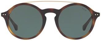 Polo Ralph Lauren Pilot Round Frame Sunglasses