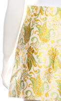 Thumbnail for your product : Prada Brocade Skirt