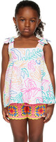 Thumbnail for your product : Marc Jacobs Kids White Embroidered Tank Top