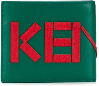Kenzo bi-fold logo wallet