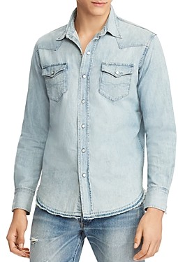 Polo Ralph Lauren Denim Classic Fit Western Shirt - ShopStyle