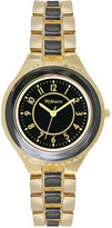 Thumbnail for your product : Style&Co. Women's Black and Gold-Tone Bracelet Watch 36mm SC1408