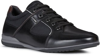 Geox Timothy Leather-Trim Shoe - ShopStyle
