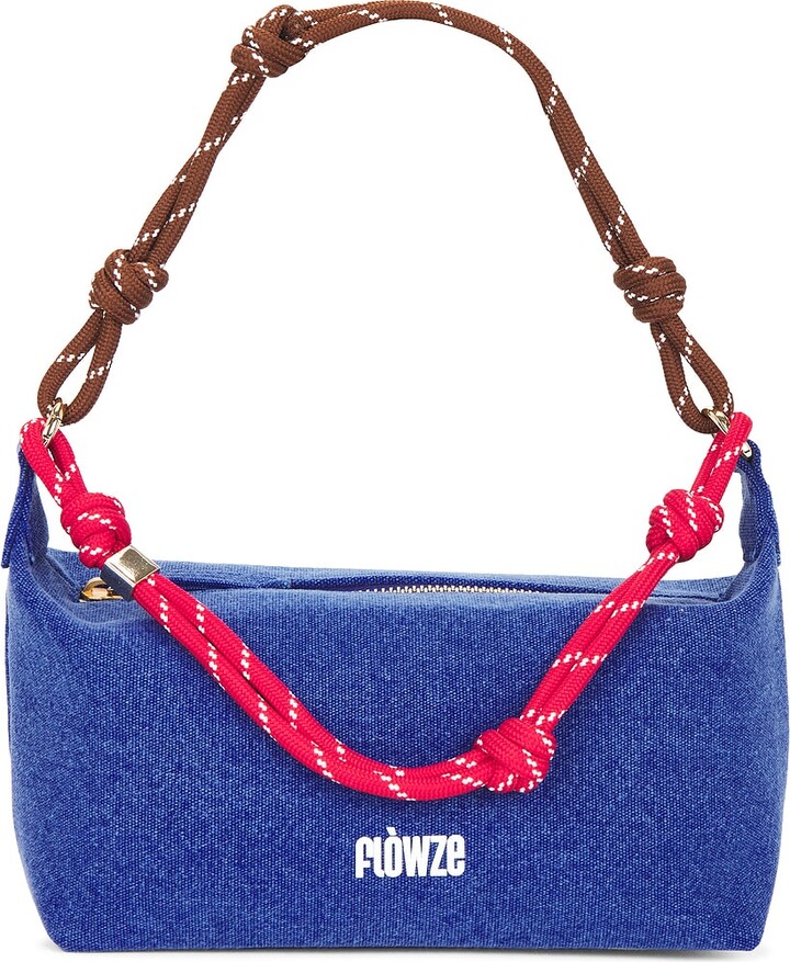 Flòwze Flo Denim Pouch Bag in Blue