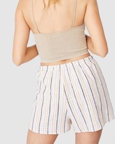 Thumbnail for your product : Cotton On Women's Pink High-Waisted - Cali Pull On Shorts - Size 6 at The Iconic
