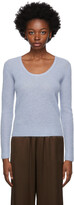 Thumbnail for your product : Vince Blue Scoop Neck Pullover Sweater