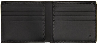 Gucci Black 'Gucci Signature' GG Embossed Wallet