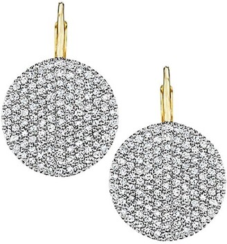 Phillips House Infinity 14K Yellow Gold & Diamond Drop Earrings