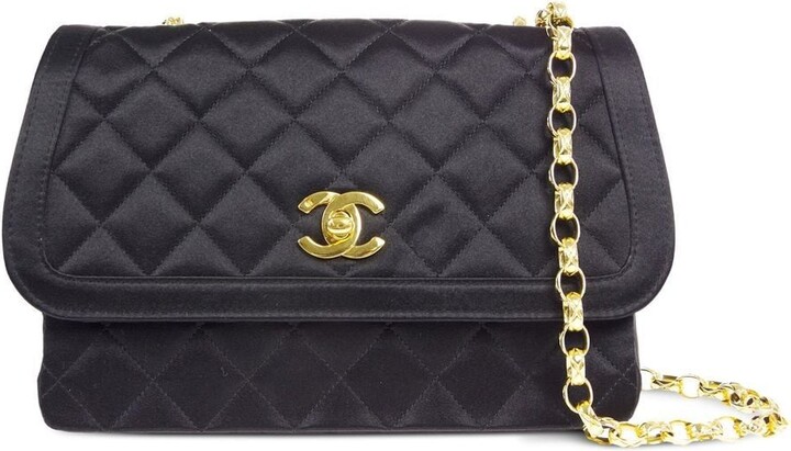 Chanel Pre Owned 1995 CC Turn-lock shoulder bag - ShopStyle