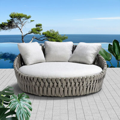 Bayou Breeze Ajanta 70.87" Wide Outdoor Patio Daybed with Cushions -  ShopStyle Sofas & Sectionals