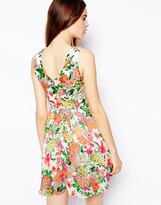 Thumbnail for your product : Pussycat London Sun Dress with Daisy Floral Print