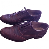 Thumbnail for your product : BA&SH Brown Leather Lace ups
