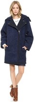 Thumbnail for your product : See by Chloe Fur Effect Coat