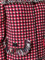 Thumbnail for your product : Moschino Boutique regular fit tweed jacket
