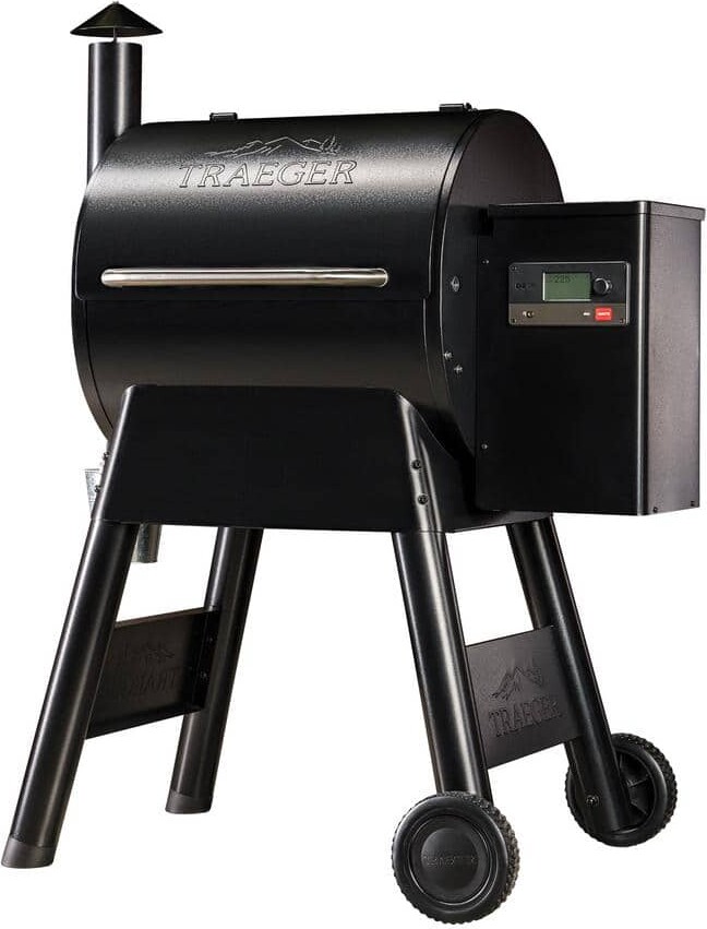 Traeger Pro 575 Wi-Fi Pellet Grill and Smoker in Black