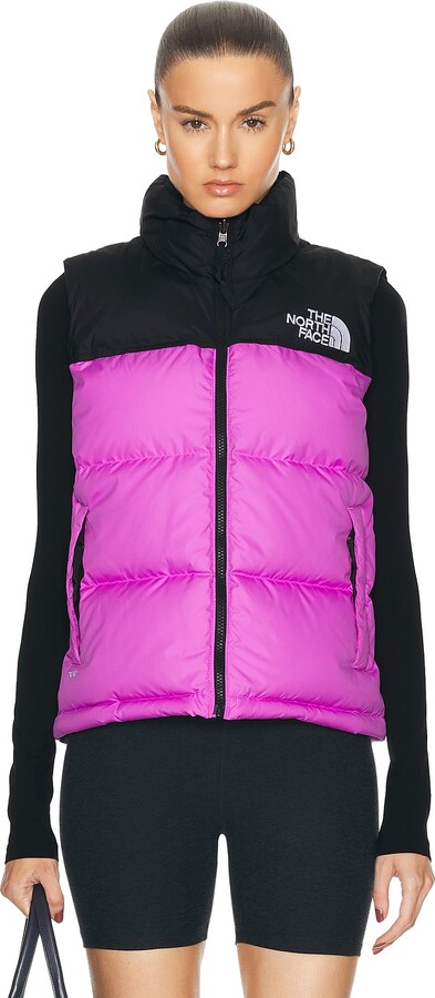The North Face 1996 Retro Nuptse Vest in Purple