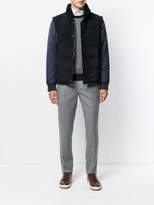 Thumbnail for your product : Brioni contrast sleeve sweater