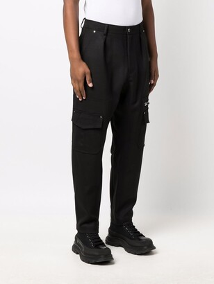 Les Hommes Tapered Cargo Trousers