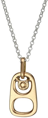 King Baby Studio Pop Top Goldplated Sterling Silver Pendant Necklace