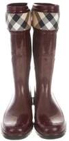 Thumbnail for your product : Burberry Rubber Rain Boots