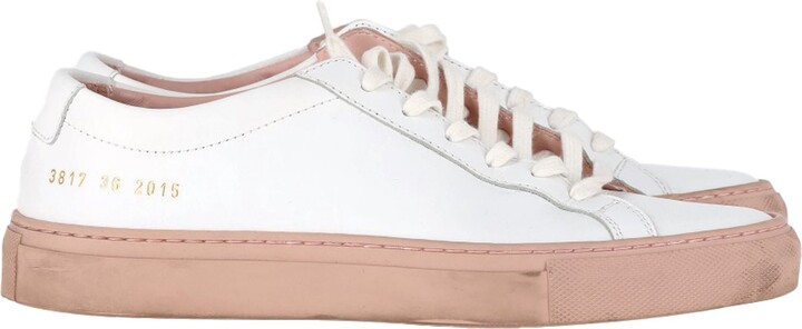 Common Projects Original Achilles Sneakers in White Leather